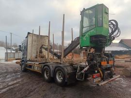 Pojazd leśny Scania R450 |  Technika transportowa i manipulacyjna | Maszyny do obróbki drewna | Tartak Drewbud